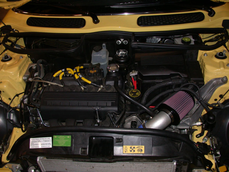 Mini Cooper Performance Air Intake - K&N Engineering - Typhoon Short Ram - Polished - `02-`06